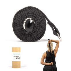 Pasek do jogi myga 2 w 1. Niebieskie paski damskie MYGA, sportowe. Za 19.99 zł.