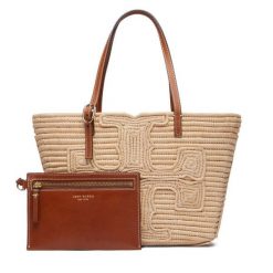 Torebka Tory Burch. Brązowe shopperki damskie Tory Burch, bez wzorów, bez dodatków. Za 2,189.00 zł.