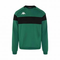 Bluza Kappa Dido. Czarne bluzy męskie Kappa, bez wzorów, sportowe, bez ramiączek, bez kaptura. Za 161.65 zł.