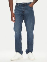 Guess Jeans Jeansy M5YA1C D5MK1 Granatowy Regular Fit. Niebieskie jeansy męskie Guess Jeans, z bawełny. Za 389.99 zł.