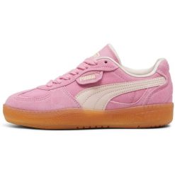Buty damskie trampki sportowe Puma PALERMO. Czerwone trampki i tenisówki damskie Puma, bez wzorów, z zamszu, bez zapięcia. W wyprzedaży za 219.00 zł.