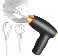 Elektryczna ubijaczka do jajek pistolet ręczny mikser kuchenny do ciasta. Miksery Verk. Za 31.52 zł.