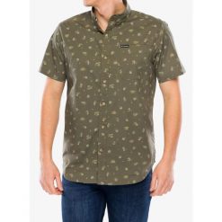 Koszula turystyczna męska Columbia Rapid Rivers Printed Short Sleeve Shirt. Zielone koszule męskie Columbia, m, bez wzorów, casualowe, bez kołnierzyka, bez ramiączek. Za 172.99 zł.