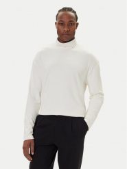 Calvin Klein Golf LV04LD215G Biały Regular Fit. Białe swetry męskie Calvin Klein, m, bez wzorów, z syntetyku, bez kołnierzyka, bez ramiączek. Za 299.99 zł.