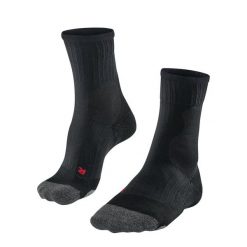 Skarpetki Falke PL2. Czarne skarpety męskie Falke, bez wzorów, z bawełny. Za 156.50 zł.
