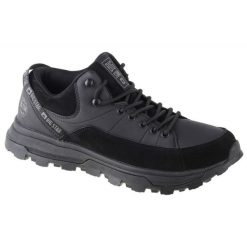 Buty Big Star Trekking Shoes KK174244-906 czarne. Czarne trekkingi męskie z gumy, bez zapięcia. Za 343.65 zł.