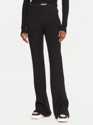 Guess Legginsy V5BB08 Z3JD2 Czarny Flare Fit. Czarne legginsy damskie Guess, z aplikacjami, z syntetyku. Za 299.99 zł.