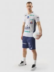 4F Koszulka replika domowa z sezonu 2023/24 męska 4F x Grupa Azoty ZAKSA KK - multikolor 4XL. T-shirty męskie 4F, l, bez wzorów, z dzianiny, bez kołnierzyka, bez ramiączek. W wyprzedaży za 69.99 zł.