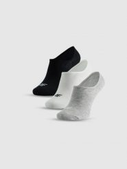 4F Skarpetki stopki (3-pack) damskie - multikolor 39-42. Skarpetki damskie 4F, bez wzorów, z materiału. Za 49.99 zł.