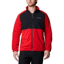 Bluza męska Columbia Sage Peak Fleece. Czerwone bluzy męskie Columbia, m, bez wzorów, bez ramiączek, bez kaptura. Za 209.99 zł.