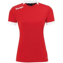 Damska koszulka Kempa Player. Białe bluzki damskie Kempa, xs, bez wzorów, z tkaniny, sportowe, bez kołnierzyka, bez ramiączek. Za 127.00 zł.