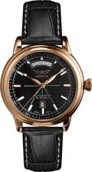 Zegarek Aviator Zegarek męski Aviator V.3.20.2.146.4 czarny. Czarne zegarki męskie AVIATOR, bez wzorów. Za 5,350.00 zł.