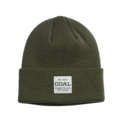 Czapka zimowa COAL UNIFORM dark olive. Zielone czapki damskie COAL, na zimę, bez wzorów. Za 29.00 zł.