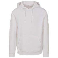 Bluza Z Kapturem Dla Dorosłych Unisex. Białe bluzy męskie BUILD YOUR BRAND, m, bez wzorów, z kapturem. Za 142.99 zł.