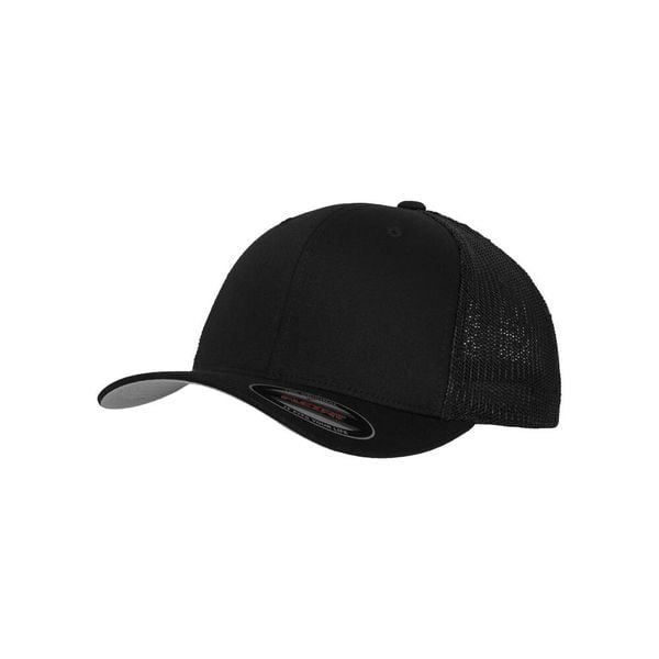 Czapka Trucker Flexfit Camo. Czarne czapki damskie Brandit, bez wzorów, z bawełny, klasyczne. Za 123.00 zł.