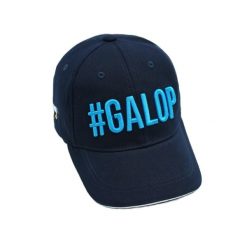 Czapka jeździecka z daszkiem GALOP WEAR #Galop z flagą Polski. Niebieskie czapki damskie GALOP WEAR, bez wzorów, z bawełny, eleganckie. Za 113.05 zł.