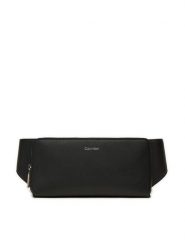 Calvin Klein Saszetka nerka Ck Sleek Waistbag K50K512785 Czarny. Czarne saszetki i nerki męskie Calvin Klein, bez wzorów, ze skóry. Za 399.99 zł.