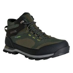 Buty trekkingowe męskie Regatta Blackthorn Evo. Brązowe buty zimowe męskie Regatta, bez wzorów, bez obcasa, bez zapięcia. Za 312.00 zł.