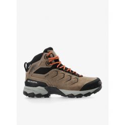 Buty turystyczne męskie Scarpa Moraine Mid Pro Gtx. Brązowe buty zimowe męskie Scarpa, bez wzorów, bez obcasa, bez zapięcia. Za 744.99 zł.