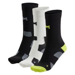 Wysokie skarpetki rowerowe - Uniseks - 6 szt. - Czarne. Czarne skarpetki damskie Xtreme, bez wzorów, z elastanu. Za 185.79 zł.