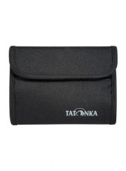 Portfel RFID Tatonka Euro Wallet RFID B - black. Czarne portfele męskie Tatonka, bez wzorów, z materiału. Za 119.99 zł.