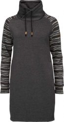 Damska sukienka-bluza Loap Ebnera Dark Grey. Szare bluzy damskie ÀLG, na jesień, l, bez wzorów, z bawełny, klasyczne, bez ramiączek, bez kaptura. Za 219.99 zł.