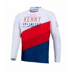 Dżersej z długim rękawem Kenny ProLight. Czerwone bluzy męskie KENNY, xl, bez wzorów, z dżerseju, sportowe, bez ramiączek, bez kaptura. Za 182.50 zł.