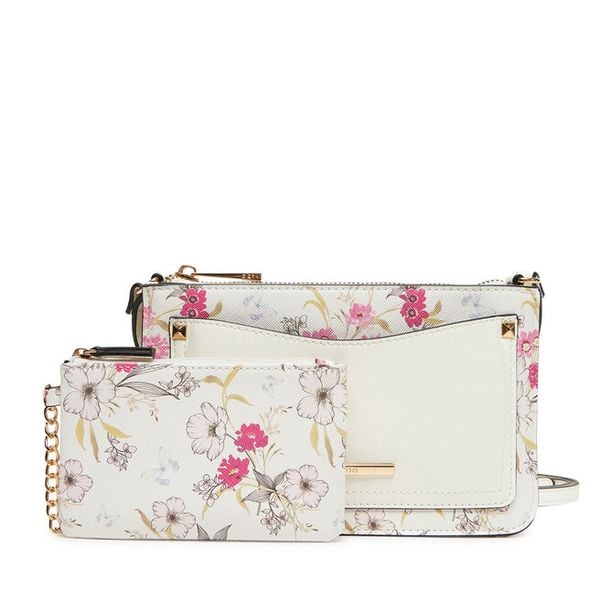 Torebka Aldo. Czerwone listonoszki damskie Aldo, bez wzorów, bez dodatków. Za 119.99 zł.