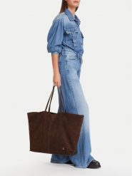 G-Star Torebka EO-LDA845A Brązowy ciemny. Brązowe shopperki damskie G-Star, bez wzorów, bez dodatków. Za 499.99 zł.
