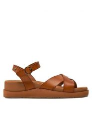 Roxy Sandały ARJL200848 Brązowy. Brązowe sandały damskie Roxy, bez wzorów, ze skóry, bez obcasa, na płaskiej podeszwie, bez zapięcia. Za 149.99 zł.