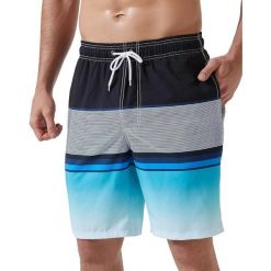 Spodenki szorty plażowe męskie kąpielowe Arcweg. Czarne kąpielówki męskie ARCAS, m, bez wzorów. Za 99.99 zł.