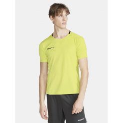 Koszulka treningowa męska Craft 1912753509000. Żółte bluzy męskie Craft, l, bez wzorów, z poliesteru, sportowe, bez ramiączek, bez kaptura. Za 189.99 zł.