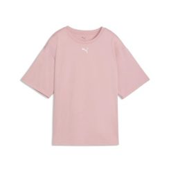 Damska koszulka Train All Day Essentials o luźnym kroju PUMA. Czerwone bluzki damskie Puma, l, bez wzorów, sportowe, bez kołnierzyka, bez ramiączek. Za 129.00 zł.