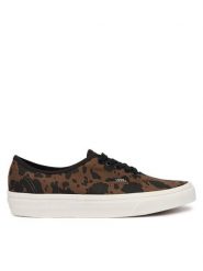 Vans Tenisówki Authentic VN000D7YC801 Brązowy. Brązowe trampki i tenisówki damskie Vans, bez wzorów, z materiału, bez zapięcia. Za 339.99 zł.