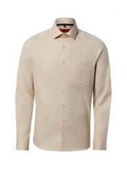 Finshley & Harding koszula biznesowa Mężczyźni Slim Fit Bawełna beżowy, 41. Brązowe koszule męskie Finshley & Harding, m, bez wzorów, z bawełny, biznesowe, bez kołnierzyka, bez ramiączek. Za 99.95 zł.