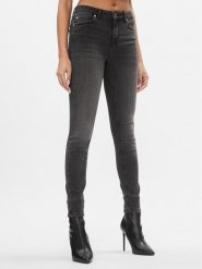 Liu Jo Jeansy UXX037 D4811 Szary Skinny Fit. Szare jeansy damskie Liu Jo, bez wzorów, z jeansu. Za 279.99 zł.