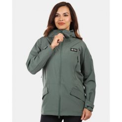 Damski płaszcz outdoorowy Kilpi AYRA-W. Czarne płaszcze damskie Kilpi, s, bez wzorów, sportowe, bez kołnierzyka, bez kaptura. Za 545.99 zł.