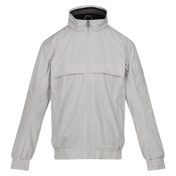 Kurtka wodoodporna Regatta Shorebay. Szare kurtki męskie Regatta, na wiosnę, m, bez wzorów, z materiału, eleganckie. Za 169.99 zł.