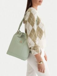 Beverly Hills Polo Club Torebka CEO-BHPC-C-020-09 Zielony. Zielone torebki do ręki damskie Beverly Hills Polo Club, bez wzorów, z materiału, bez dodatków. Za 219.99 zł.