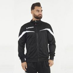 Męska Kurtka Biegowa Mosca Ultralekka Czarna-Biała. Białe kurtki sportowe męskie Legea, m, bez wzorów, z poliesteru, do biegania. Za 88.00 zł.