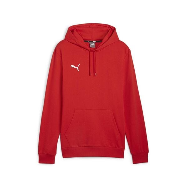 Bluza z kapturem Puma Teamgoal Casuals. Czerwone bluzy sportowe męskie Puma, m, bez wzorów, z kapturem, do piłki nożnej. Za 179.00 zł.