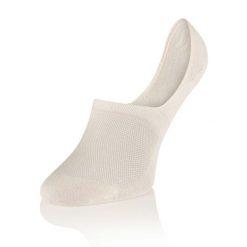 Skarpetki stopki unisex Brubeck Merino Wool. Białe skarpety męskie Brubeck, w ażurowe wzory, z bawełny. Za 24.99 zł.