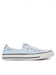 Converse Trampki Chuck Taylor All Star Shoreline Slip A12597C Błękitny. Niebieskie trampki i tenisówki damskie Converse, bez wzorów, z materiału, bez zapięcia. Za 159.99 zł.