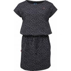 Sukienka damska LOAP Baskela, 100% bawełna. Niebieskie sukienki damskie WOMEN'S HEALTH, s, bez wzorów, z bawełny, sportowe, bez kołnierzyka, bez ramiączek, sportowe. Za 173.99 zł.