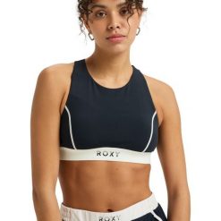 Dla Kobiety BOLD MOVES 2.0 Czarny. Czarne bielizna sportowa damska Roxy, s, bez wzorów, z elastanu. Za 215.35 zł.