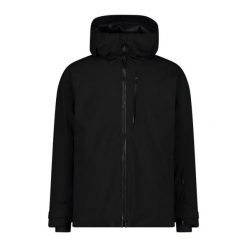 Kurtka narciarska CMP. Czarne kurtki sportowe męskie CMP, na zimę, m, bez wzorów, bez kaptura, narciarskie. W wyprzedaży za 399.99 zł.