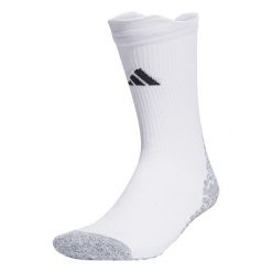 Skarpety adidas Football GRIP Knitted Crew Cushioned Performance. Białe skarpetki damskie Adidas, bez wzorów, z materiału. Za 109.00 zł.