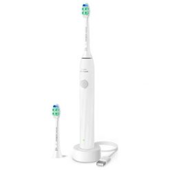 Szczoteczka soniczna Philips Sonicare 2100 HX4022/01 biały. Białe szczoteczki soniczne Philips. Za 169.00 zł.