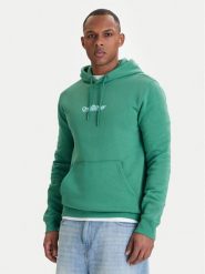 Quiksilver Bluza Fineline EQYFT05198 Zielony Regular Fit. Zielone bluzy męskie Quiksilver, m, bez wzorów, z bawełny, bez ramiączek, bez kaptura. Za 219.99 zł.