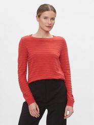ONLY Sweter Cata 15310268 Różowy Regular Fit. Czerwone swetry nierozpinane damskie ONLY, m, bez wzorów, z syntetyku, bez kołnierzyka, bez ramiączek. Za 79.99 zł.